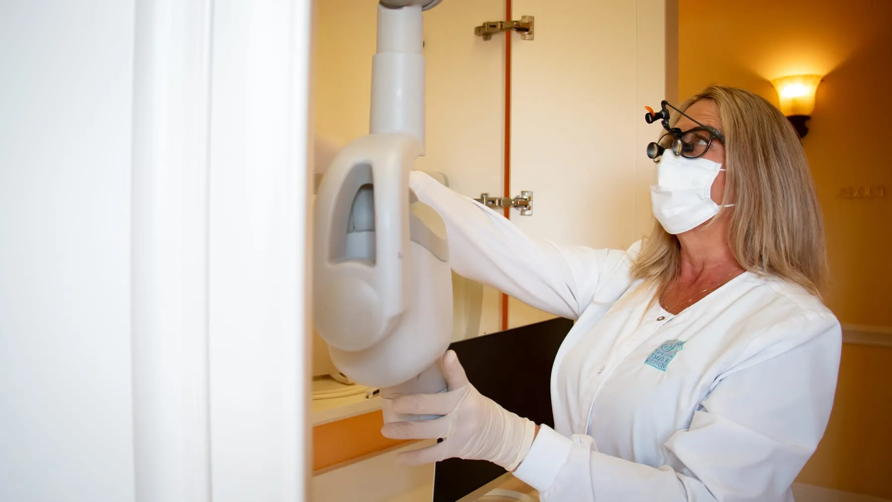 Treatment room at Sarasota Smile Design in Sarasota, Florida